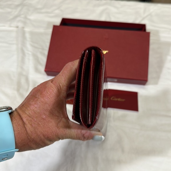 ❤️❤️❤️‍🔥❤️‍🔥NEW CARTIER BIRTHDAY CONTINENTAL WALLET❣️❣️❣️❣️❣️ - Picture 10 of 15